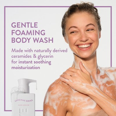 Native Sensitive Series Hypoallergenic Fragrance 24-Hour Hydrating Body Wash - Bare Jasmine - 18 fl oz