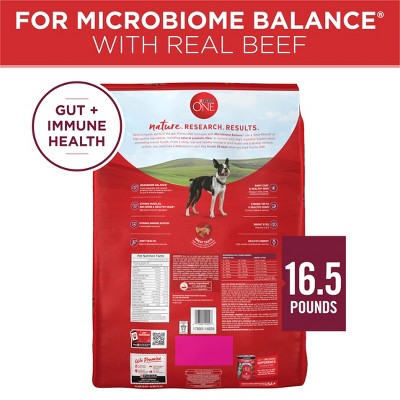 Purina ONE SmartBlend Small Bites Beef & Rice Formula Adult Dry Dog Food - 16.5lbs (LOCAL PICKUP ONLY)
