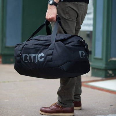 45L RTIC Outdoors Road Trip Structured Collapsible Duffle Bag Medium - Black