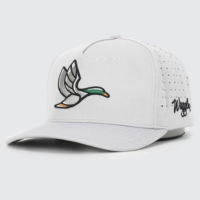 Waggle Hat Decoy: Light Gray Adult Animal Icon Trucker Style