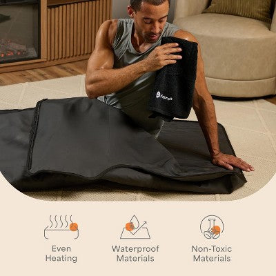 Lifepro RejuvaWrap Infrared Sauna Blanket Portable Far Infrared Sauna for Detox, Relaxation, Tension Relief & Muscle Recovery
