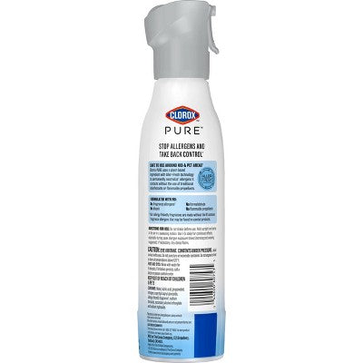 Clorox PURE Allergen Neutralizer Daily Air Spray Air Fresheners Ocean Mist - 8oz: Non-Toxic, Liquid Spray, 1-Pack