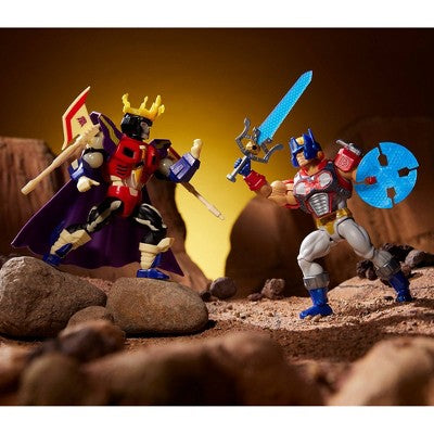 Masters of the Universe Origins x Transformers Optimus Prime Armor He-Man Action Figure, MOTU Toy