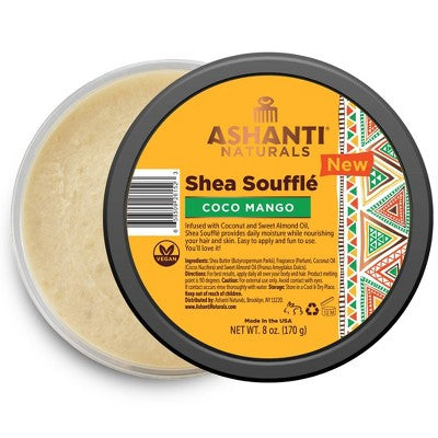 Ashanti Whip Shea Souffle Coco Mango Hair Wax - 8 fl oz