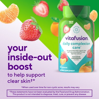 Vitafusion Daily Complexion Care Vitamin Chewable - 60ct