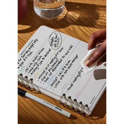 Altitude 160pg Ruled Journal 6"x8" With Erasable Cover And Wet Erase Marker