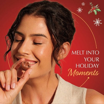 Lindt LINDOR Christmas Milk Chocolate Candy Truffles - 12.7oz