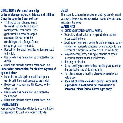 Afrin Children's Saline Moisturizing Daily Nasal Mist - Saline - 5 fl oz