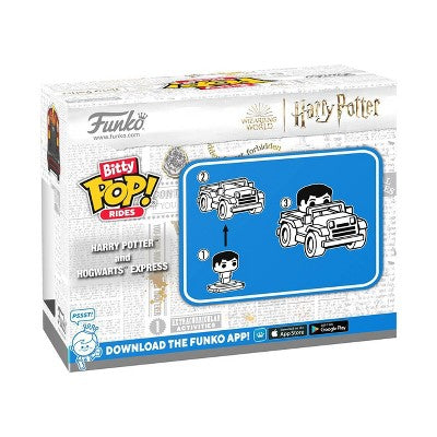 Funko Bitty POP! Rides: Harry Potter and Hogwarts Express Figures