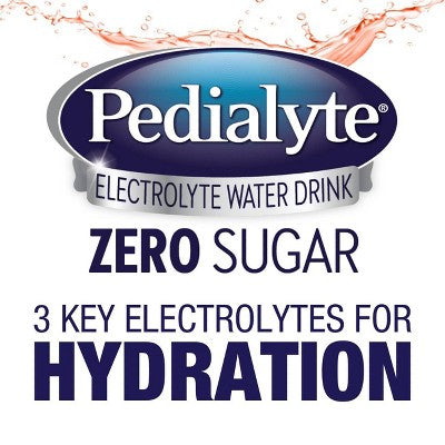 Pedialyte Zero Sugar Sports Drink - Fruit Punch - 33.8 fl oz