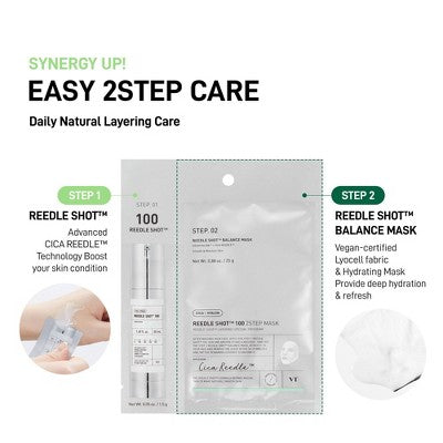 VT Cosmetics Reedle Shot 100 2-Step Sheet Mask