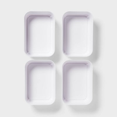 4pk Flexible Storage 3L Med Tubs Only - Brightroom (LOCAL PICKUP ONLY)