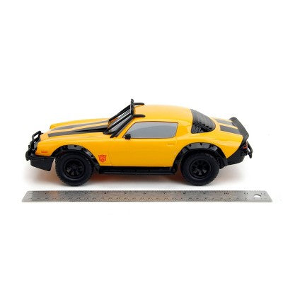 Jada Toys Transformers RC 1977 Chevrolet Camaro Bumblebee 1:16 Scale