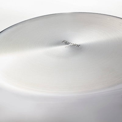 12pc Stainless Steel Cookware Set with 6pc Pan Protectors Silver - Figmint (LOCAL PICKUP ONLY)