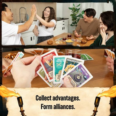 Exploding Kittens Survivor: The Tribe Has Spoken Board Game