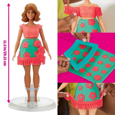 Play-Doh Barbie Florals and Fringe Designer Doll Set