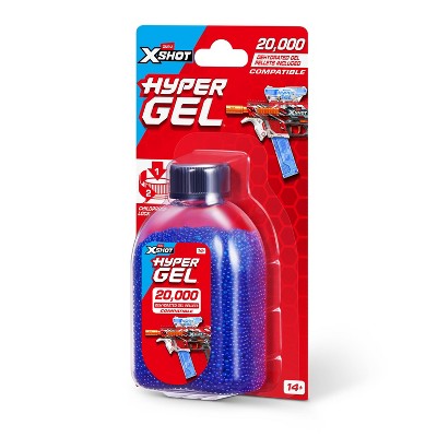 XSHOT Blue Gellets: Toy Blaster Accessories, Polymer, 20000 Pieces