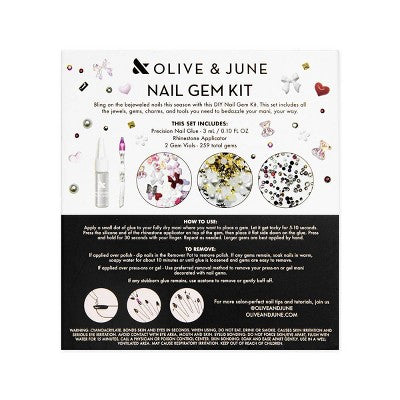 Olive & June Mini Mani Nail Polish Gift Set - DIY Jewelry - 5ct