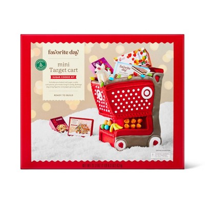 Mini Target Shopping Cart Christmas Cookie Kit - 22oz - Favorite Day