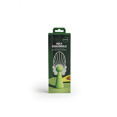 Ototo Holy Guacamole Avocado Peeler and Slicer: Ergonomic Handle, Dishwasher-Safe, Novelty Kitchen Tool