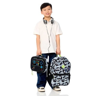 Locker Club Backpack Set with Lunch Box and Headphones - Camo