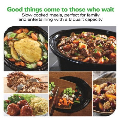 Kitchen Collection By Hamilton Beach 6qt Slow Cooker 33607KC
