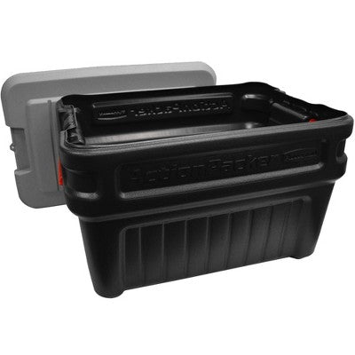 Rubbermaid 24gal Action Packer Tote Black (LOCAL PICKUP ONLY)