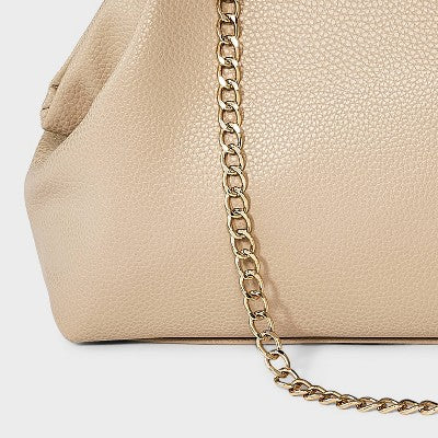 Oversized Clutch - A New Day Tan