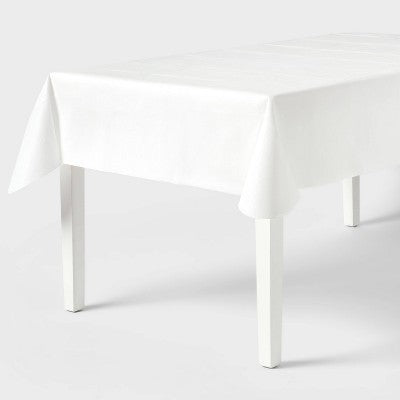 Reusable Vinyl Table Cover White - Spritz