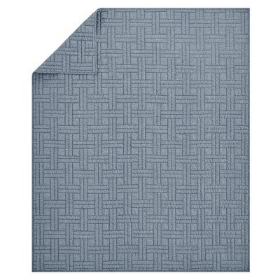 Melange Stitch Chambray Quilted Throw - Levtex Home