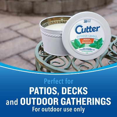 Cutter 11oz Candle 100sq ft Area Insect Repellent