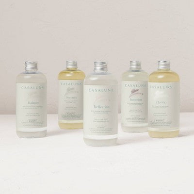 350ml Balance Reed Diffuser Refills - Casaluna: Bamboo & Lotus Aromatherapy, No Battery Required