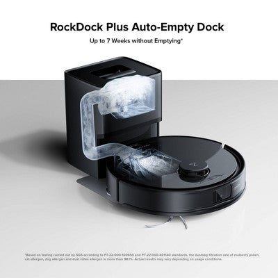 Roborock Q10 PF+ Cordless Vacuum and Mop 6.5" Cleaning Path Black