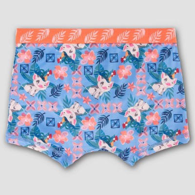 Girls' Moana 4pk Girlshorts Underwear - 6