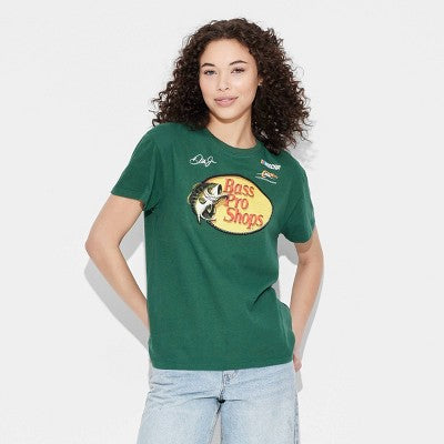 Women's Bass Pro Shop Graphic T-Shirt - Green XXL