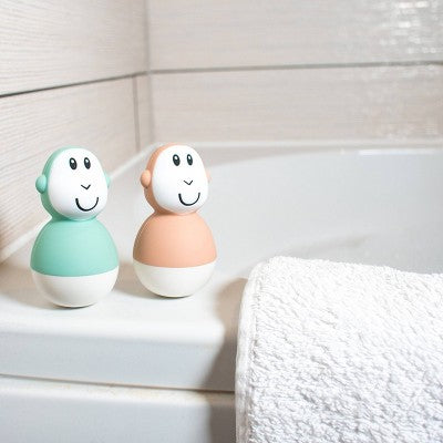 Matchstick Monkey Wobblers - Mint Green & Dusty Pink