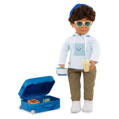 Our Generation Milo 18'' Boy Doll Luggage & Travel Accessories Set
