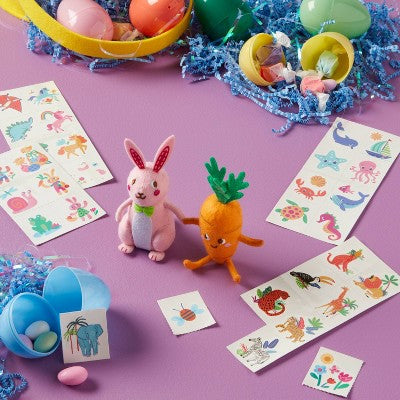 Plastic Fillable Easter Eggs 6ct - Spritz