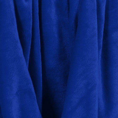 Solid Colored Plush Throw Blanket Cobalt - Room Essentials