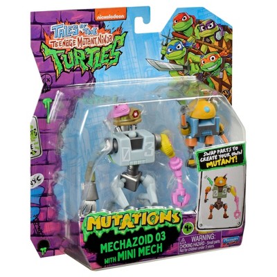 Teenage Mutant Ninja Turtles Mechazoid and Mini Action Figure Accessory