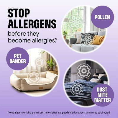 Clorox PURE Allergen Neutralizer Fabric & Carpet Spray Air Fresheners Nighttime Calm - 26oz
