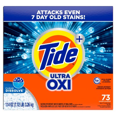 Tide Oxi Powder Laundry Detergent - 73 Loads/114oz