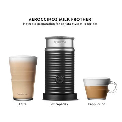 Nespresso Vertuo Plus Deluxe Espresso and Coffee maker Bundle - Black (LOCAL PICKUP ONLY)
