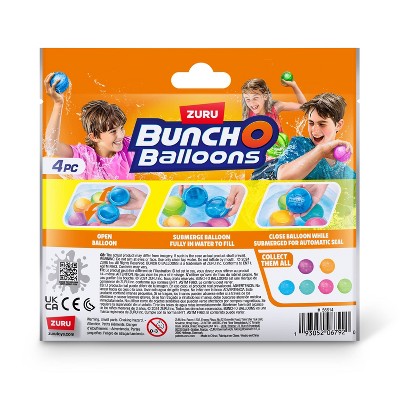 Bunch O Balloons Reusable Water Balloons - 4pk