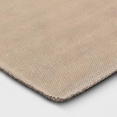 2'x3' Washable Striped Accent Rug Heathered Gray/Brown Almond - Threshold (LOCAL PICKUP ONLY)