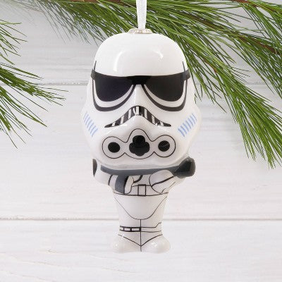 Hallmark Star Wars Stormtrooper Decoupage Christmas Tree Ornament
