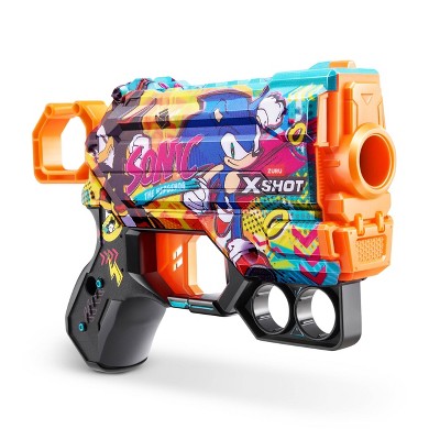 XSHOT Skins Sonic the Hedgehog Hyper Spike Menace Toy Dart Blaster by ZURU
