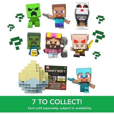 Minecraft Mini Mode Spawn Egg-Surprise Mini Figure (Characters Vary)