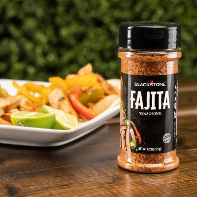 Blackstone 6.2oz Fajita Seasoning: BBQ Rub with Cilantro & Garlic, Ready to Use Spice Mix
