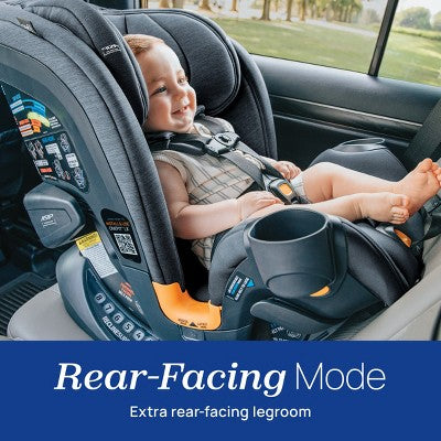 Chicco OneFit LX ClearTex All-in-One Convertible Car Seat - Smoke (LOCAL PICKUP ONLY)